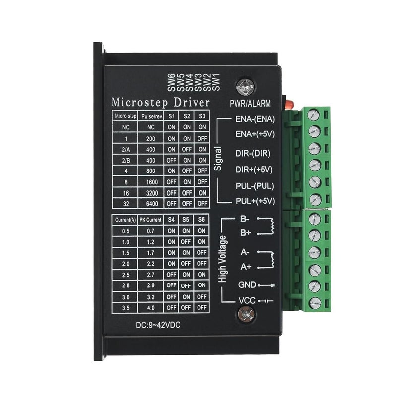 TB6600 Microstep Motor Driver 2PC Stepper Motor Controller - Image 1